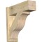 Ekena Millwork Funston Block Rough Sawn Outlooker, Douglas Fir, 8"W x 24"D x 24"H OUT08X24X24FST05RDF - alternate 1